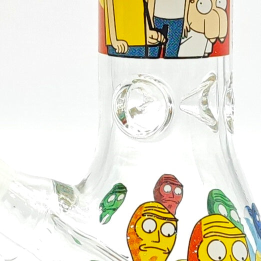 10" Cartoon Sticker Beaker_0