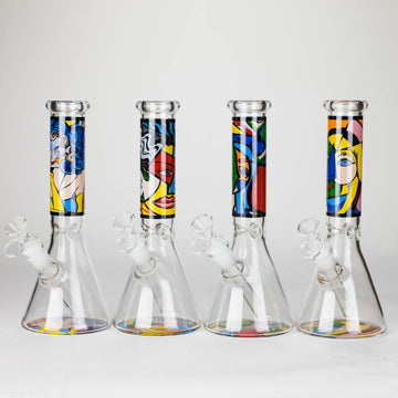 10" Mosaic Flow Glass Bong_0