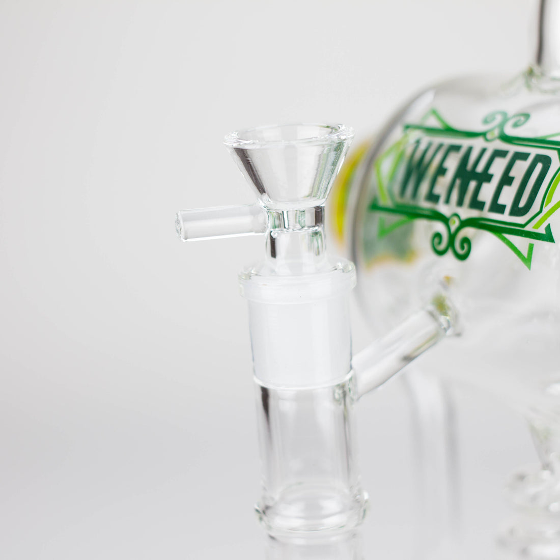 WENEED | 14" Pulse Helix Glass bong_0