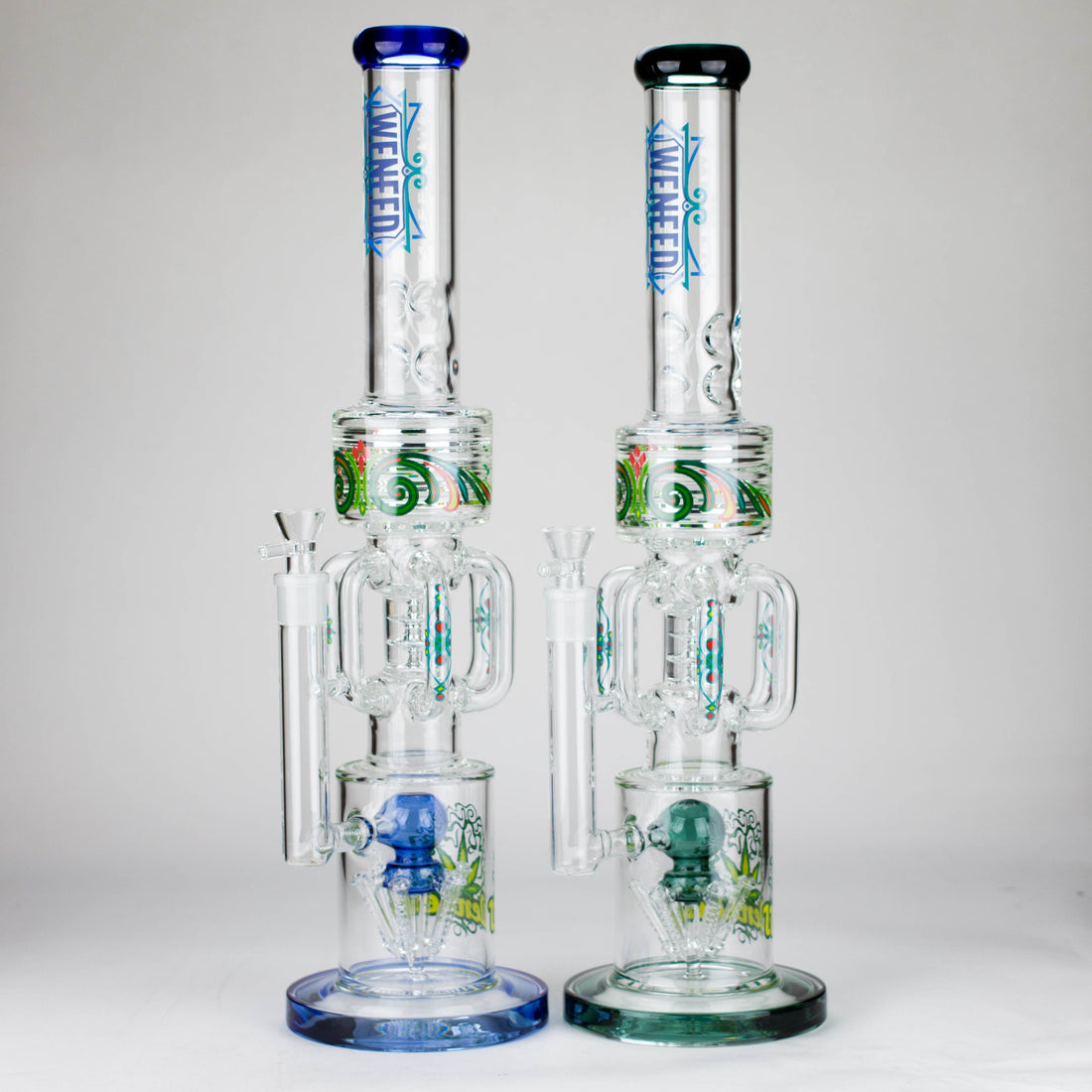 WENEED | 22" Gear Perc Glass bong_0